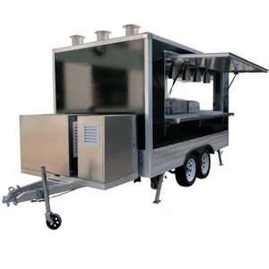 YG-FPR-04 Im Angebot Hot Dog Outdoor Food Cart / Street Food Carts / Kaffeewagen