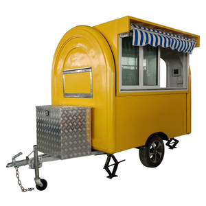 YG-LC-01S OEM Mobile Lebensmittelwagen Food Van Caravan Fast-Food-Truck Push-Pull-Verkaufsfenster