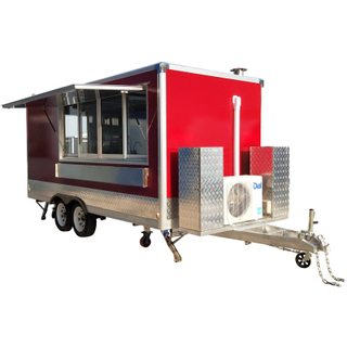 YG-FPR-04 Standard mobiler Lebensmittelwagen Food Catering Trailer für Kaffeeeis