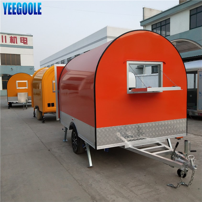 YG-FPR-03 Food Kiosk Fast Food Auto Mobiler Küchenanhänger Catering Trucks zum Verkauf