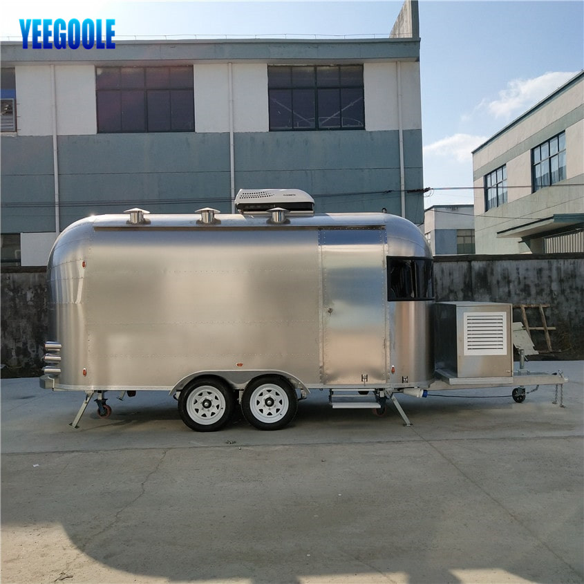YG-TZ-66 Professioneller Street Food Cart Mobiler Küchen-Food-Truck mit mobilem Food-Trailer Hot Dog Cart